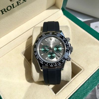 ROLEX Daytona Series Hot Sale Self-produced Movement Grey with Green Watch